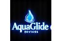 AquaGlide Services ロゴ - ダーク背景用